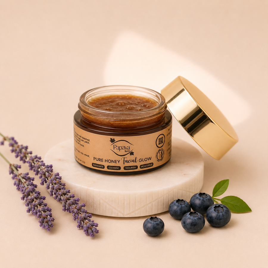 Lavender Blueberry Facial Glow